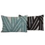 Comforters and pillows - Stripe Sky Cushion- 36 x 50 cm - CASA AMAROSA