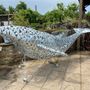 Sculptures, statuettes and miniatures - Dolphin and cetacean sculptures monumental sculpture in galvanized metal 100% recycled unique piece - RECYCLAGE DESIGN RÉANIMATEUR D'OBJETS R & D