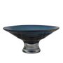 Vases - round conical vase or bowl, deep ink blue color: ALAIN - ELEMENT ACCESSORIES