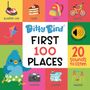 Accessoires enfants - Mon livre sonore pour apprendre mes 100 premiers lieux à découvrir en anglais -Ditty Bird First 100 Places - DITTY BIRD