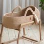 Baby furniture - Moses basket with round hood and rocking stand - ANZY HOME