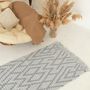 Design carpets - Large cotton carpet with geometric pattern - ANZY HOME