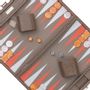 Decorative objects - Backgammon Set Brown - Snake Vegan Leather - Medium - VIDO LUXURY BOARD GAMES