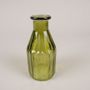 Vases - Vase bouteille en verre vert  - LE COMPTOIR.COM