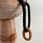 Ceramic - Bowl with foot rope handles - LISA MAÏOFISS