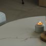 Design objects - concrete bottle candle holder - AKARA