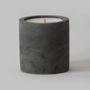 Candles - Scented concrete candle - Anthracite - AKARA