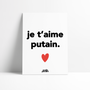 Poster - WE SAY DAMN - THE A4 POSTERS  - ONDITPUTAIN