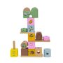 Toys - Barbapapa Wooden Stacking Blocks - MEKKGROUP