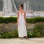 Apparel - Sile Maxi Halter Lace-up Dress - LOOM.IST