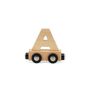 Toys - Tryco Letter Train color and natural - MEKKGROUP