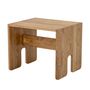 Children's tables and chairs - Bas Table, Brown, Oak - BLOOMINGVILLE MINI