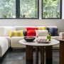 Tables basses - Table basse Carlotta travertin et pieds finition iroko - THE SOCIALITE FAMILY