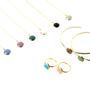 Gifts - 【Round shape】earrings, clip-on earrings, bracelet, ring and pendant - NANAYOSHA