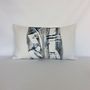 Cushions - Hand painted cushions - TOMASO SATTA TEXTILES