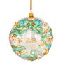 Christmas garlands and baubles - CRISTMAS GLASS ORNAMENTS 'P' COLLECTION - HURAS FAMILY // GLASSWARE ART STUDIO S.C.
