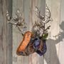 Other wall decoration - The emperor - Eco-friendly decorative deer head - MIHO UNEXPECTED THINGS