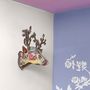 Autres décorations murales - Blossom - Tête de cerf décorative écologique - MIHO UNEXPECTED THINGS
