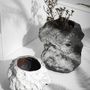 Vases -  Ceramic vase w. look of rock, in trendy orange CHU20OR  - ELEMENT ACCESSORIES