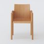 Armchairs - Kawara Armchair (Wooden Seat) - SILVERA BAC
