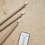 Decorative objects - STOFF LED Taper Candles by Uyuni Lighting - STOFF NAGEL®