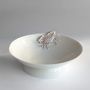 Platter and bowls - Oriental High Plate Crab Sevillian Series - YUKIKO KITAHARA. TALLER KÚU