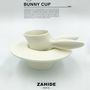 Tea and coffee accessories - BUNNY CUP  - ZAHIDE