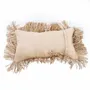 Cushions - The Jute Bonita Cushion Cover - Natural - 30x50 - BAZAR BIZAR LIVING