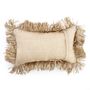 Cushions - The Jute Bonita Cushion Cover - Natural - 30x50 - BAZAR BIZAR LIVING