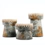 Candlesticks and candle holders - The Pretty Candle Holder - Antique Grey - S - BAZAR BIZAR - COASTAL LIVING