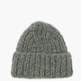 Chapeaux - Bonnet pliable en pur cachemire tricoté à la main - #668 H-CBR - KARAKORAM ACCESSORIES