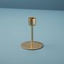 Decorative objects - Gold Candle Holders - BE HOME