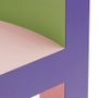 Objets design - Chaise Tagadá en rose, violet et vert. - STAMULI