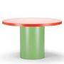 Autres tables  - Table Tagadá en vert, rose et rouge - STAMULI