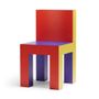 Chaises - Tagadá Chair in violet, yellow and red - STAMULI