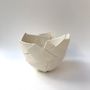 Decorative objects - Cuts\" Corrugated cardboard\ " - FANNY LAUGIER PORCELAINE