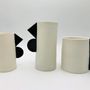 Vases - Vases Géométrie variable - FANNY LAUGIER PORCELAINE