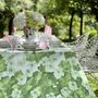 Table linen - HYDRANGEA Linen Tablecloths & Napkins - SUMMERILL AND BISHOP