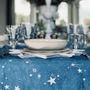 Linge de table textile - Nappe et serviettes en lin CELESTIAL STARS - SUMMERILL AND BISHOP