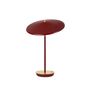 Design objects - Artist - Brass Table Lamp - Maroon - KITBOX DESIGN