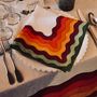 Table linen - SUMMER RAINBOW Linen Tablecloths & Napkins - SUMMERILL AND BISHOP
