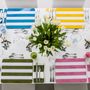 Placemats - STRIPE Cork-Backed Placemats - SUMMERILL AND BISHOP