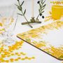 Placemats - MIMOSA Cork-Backed Placemats - SUMMERILL AND BISHOP