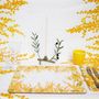 Placemats - MIMOSA Cork-Backed Placemats - SUMMERILL AND BISHOP