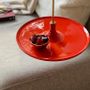 Coffee tables - Hanging table Toupy red lacquer - MADEMOISELLE JO.