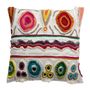 Fabric cushions - Embroidered cushions JOE - MAISON VIVARAISE – SDE VIVARAISE WINKLER