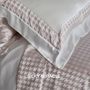 Bed linens - SILKY MIRACLE Houndstooth Sheet Set - SILKY MIRACLE LIMITED