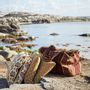 Textile and surface design - Striped cotton travel bag - MADAM STOLTZ