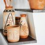 Vases - Handpainted terracotta vase - MADAM STOLTZ
