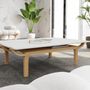 Coffee tables - NUAGE rectangular coffee table - Oak - SOLLEN